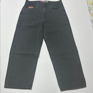 Empyre Relaxed Fit Black Jeans